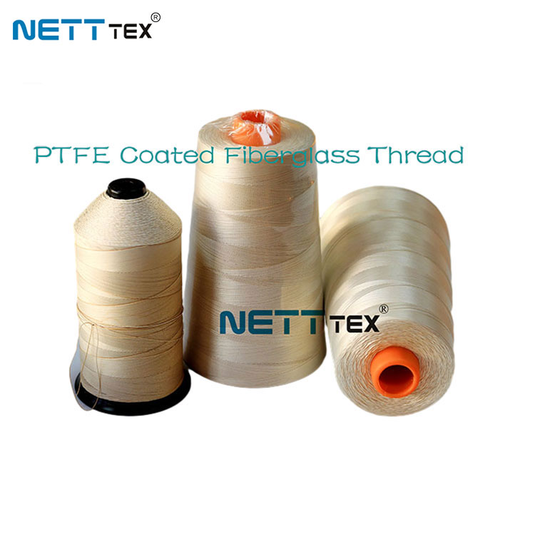 PTFE প্রলিপ্ত ফাইবারগ্লাস সেলাই থ্রেড